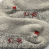 Thick socks in cotton, gray melange