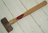 Slägga / handslägga i koppar Tors Hammare, 33cm ca 550g-Floby Överskottslager