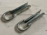 Fittings for pull lines, pair