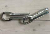 Fittings for pull lines, pair