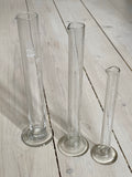 Measuring glass on foot