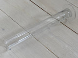 Measuring glass on foot
