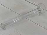 Measuring glass on foot